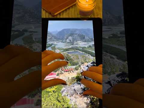 #ASMR Screen Taps Over My Thailand Travel Videos  #relaxing