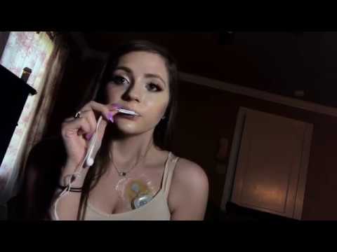 ASMR- inaudible whisper+ mic mouth sounds
