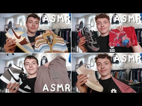 ASMR FR: Mes Roleplay vendeur d'outfit en 1 vidéo (4h30)