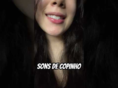 você gosta desses sons de copinho? #tingles #asmrbrasil #relax #asmr #triggers #vaiprofycaramba