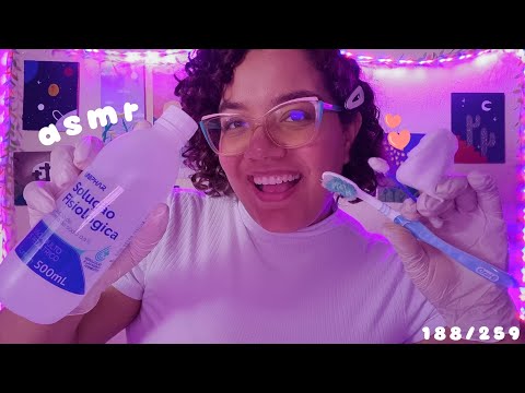 ASMR LIMPEZA DOS SEUS 5 SENTIDOS 🧼💖