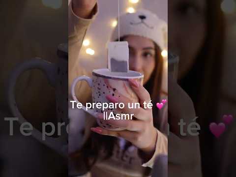 Asmr te preparo té para que duermas profundamente #shorts #asmr #asmrsounds #asmrcommunity
