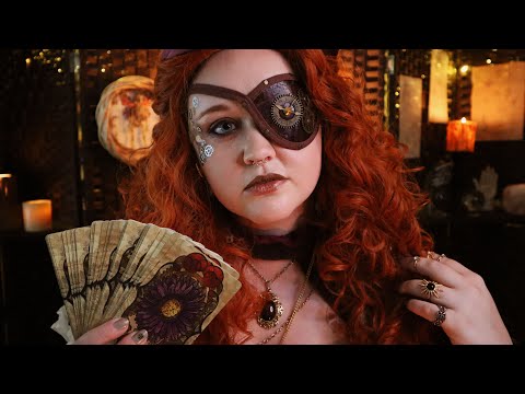 The Oracle ASMR | Steampunk Fortune Teller (Soft-Spoken Roleplay) Oracle Cards, Aura Reading