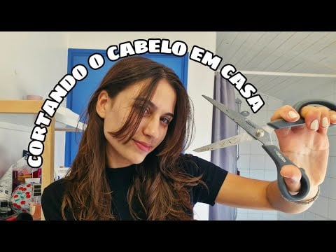 ASMR CORTANDO MEU CABELO💇‍♀️✨️