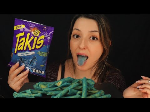 Blue Takis Denedim | Yemek Sesleri | Cips Mukbang Türkçe ASMR