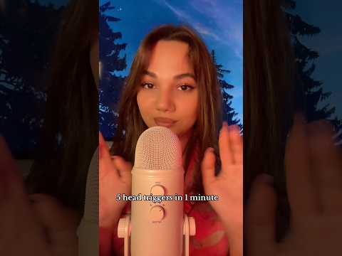 5 head triggers in 1 minute 😴#asmr #hsyasmr #asmrsounds #asmrvideo #relax