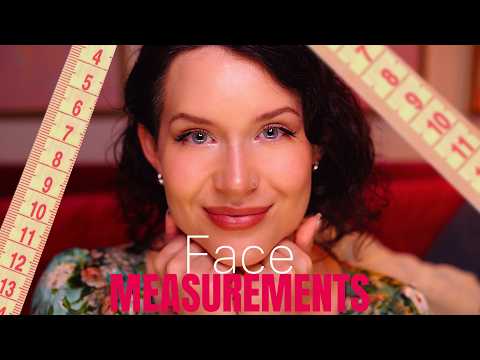 ASMR | The Most Satisfying Facial Measurement Video You’ll Ever Watch 👁️📏