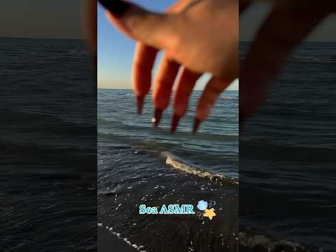 Sea ASMR 🌊🧜🏻‍♀️ #asmr #hsyasmr #sea #asmrsounds #recommendations