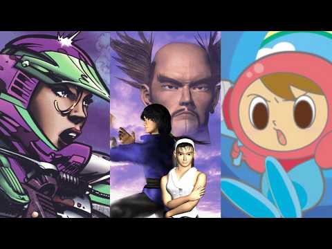 3 Jeux rétros: Tekken 2, Jet Rider & Mr. Driller - Gaming / ASMR Français