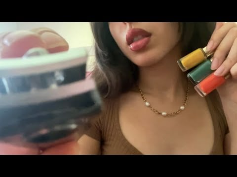 ASMR doing your nails in less than 2 minutes (different languages)