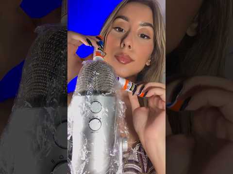 ASMR Glue On Mic #asmr #shorts