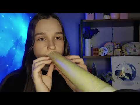 ASMR SONS DE BOCA NO TUBINHO COM ECO sons de eco para dormir
