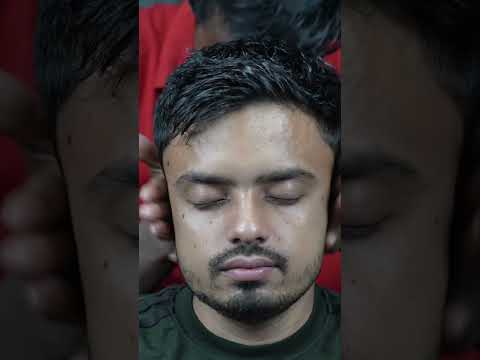 Deep Pressure Head And Body Massage With Neck Cracking ASMR #shorts