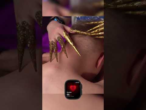 Proof ASMR works: 40 Second Neck Tracing Test 🧪 #shorts #asmr