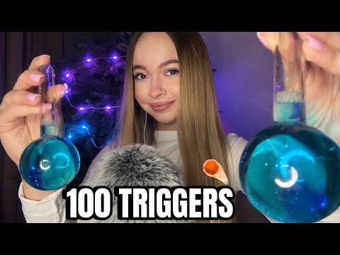 ASMR 100 TRIGGERS To Help You Sleep 😴 
