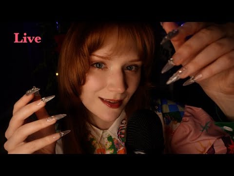 ASMR Honey spoon, X marks, Plucking, Wooden skin care, Mic scrtaching, Inaudible whisper,Kisses 💆‍♀️