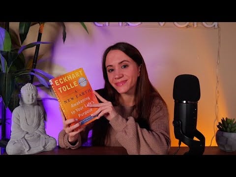 ASMR / Unintelligible Whispered Reading For Relaxation And Sleep (+ book sounds)
