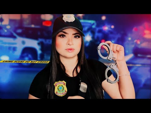 ASMR:POLICIAL TE ABORDANDO NA BLITZ!👮🏻