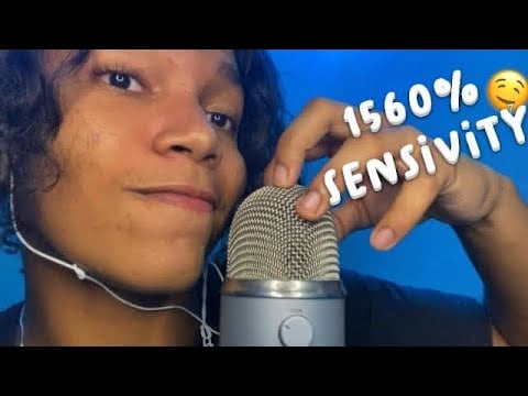 ASMR FAST AND AGGRESSIVE MOUTH SOUNDS + Visual triggers 🪮, Hand sounds and hand movements