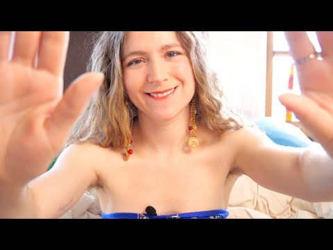 ASMR Reiki | Energy Cleanse for Deep Relaxation and Sleep + Aura Brushing + Guided Meditation