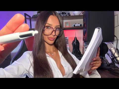ASMR Rentrée ! Une Lycéenne Te Drague à la Bibliothèque (Attention personnelle)