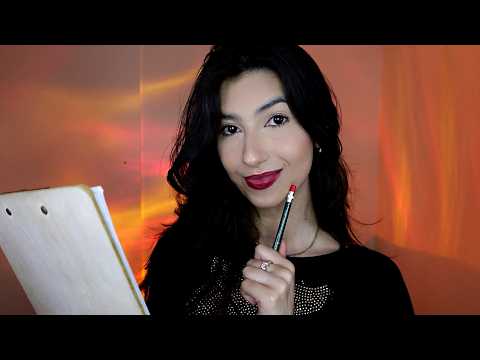 ASMR TE FAZENDO PERGUNTAS DIFÍCEIS DE RESPONDER 😳