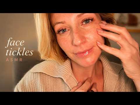 Doing ASMR on Myself 😴 The SOFTEST Face Tickles, Hair Play & Neck Massage