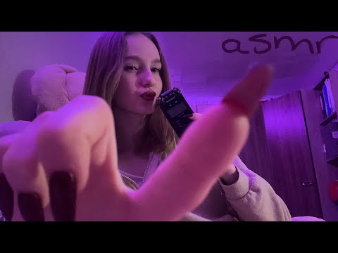 ☀︎ asmr на tascam ☀︎ полуразборчивый шепот + касание лица ☀