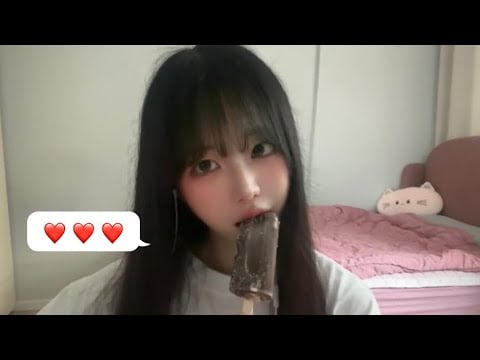 츄릅..💋 사각사각 아이스크림 먹방 | 리얼사운드 초코멜로바 ASMR💕