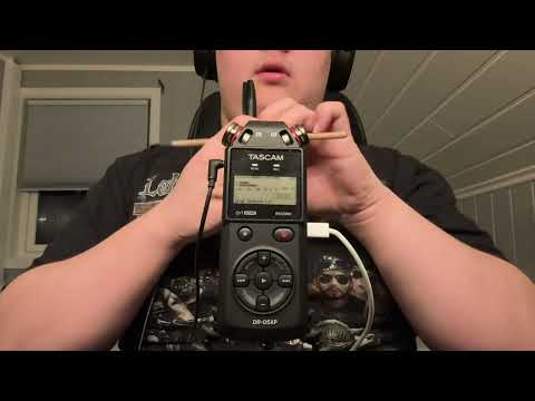 Tascam Mic Scratching & Tapping ASMR