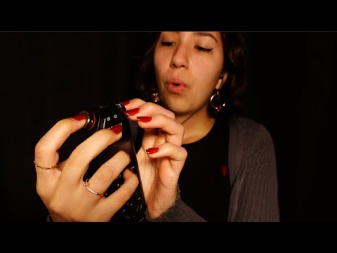 Sesión de asmr: mouth sounds, soplando y tocándote las orejitas 😵