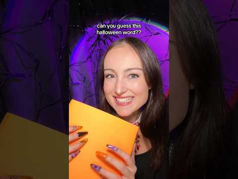 can you guess this halloween word??
