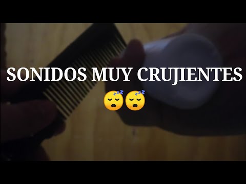 SONIDOS SUPER RELAJANTES 😴😴 ASMR EN ESPAÑOL