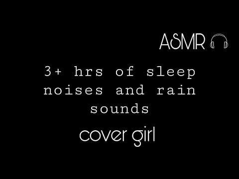 [F4A] gf sleeps with you [rain ambiance][sleep aid][sleep noises][asmr gf]