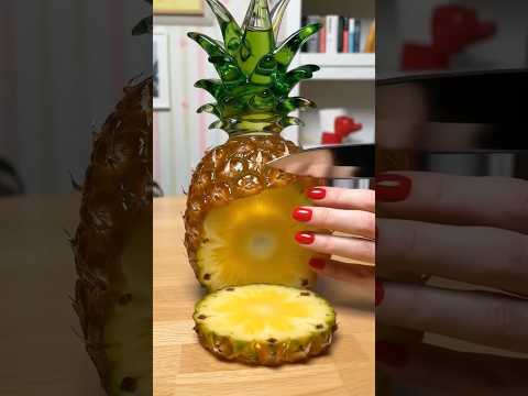 Asmr IA cortando frutas #asmr #relax #asmrsounds