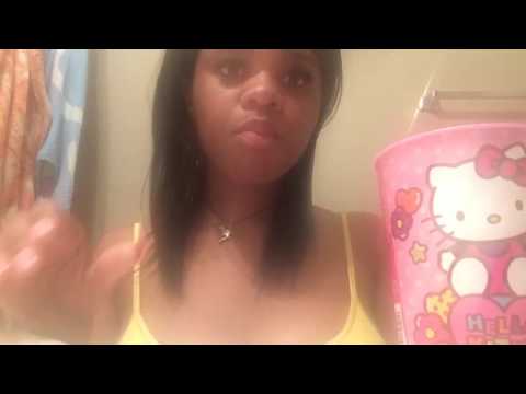 ASMR ice eating & whisper