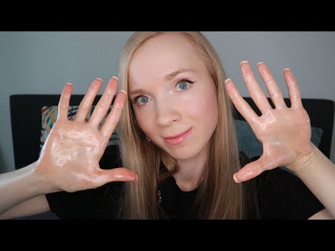 ASMR Звуки Рук (Сухие 🖐 Масло) Звуки ногтей ----ASMR HAND SOUNDS, NAIL SOUNDS (NO TALKING)