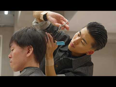 💇‍♂️ (ASMR) Young but Masterful — Precision Scissor Haircut at a High-End Omotesando Salon
