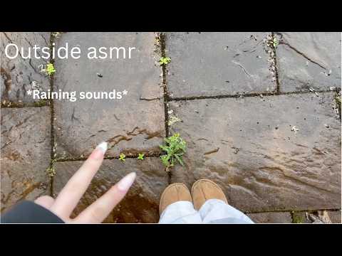 Asmr but I finally go outside and touch grass