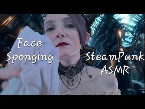 STEAMPUNK Sponging (ASMRRP)(Water/Paper sounds)(softspoken)