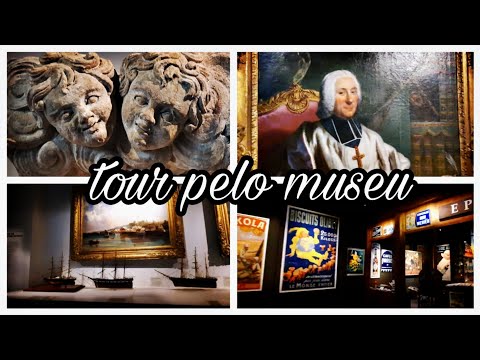 ASMR TOUR PELO MUSEU🖼🏰