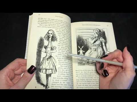 TRACING ASMR - ALICE IN WONDERLAND {Soft Spoken}