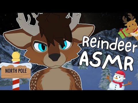 [Furry ASMR] Reindeer helps you sleep after being lost on the holidays :3 [Sleep-aid] [Soft-spoken]