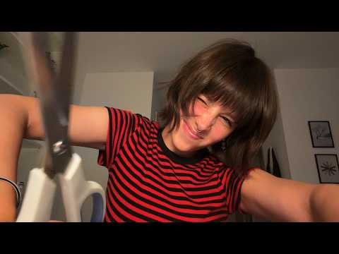 asmr massage & haircut after a stressful day