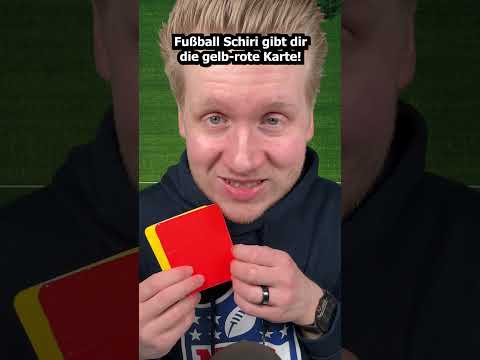 Fußball Schiri gibt dir die gelb-rote Karte! #asmr