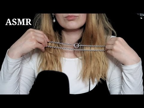 ASMR FR // JE TRIE MES BIJOUX 🌟