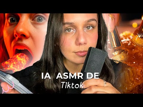 ASMR | REACCIONANDO A LA IA DE ASMR ✨🤫🤍 - Reto ASMR: Día 11