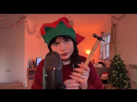 ASMR POV YOUR A TOY AT SANTAS WORKSHOP 