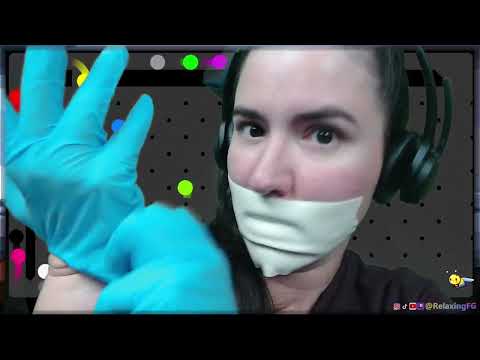 ASMR - Gloves & 3M Foam Tape Sounds