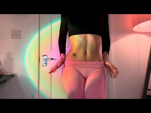 ASMR MASSAGING BELLY WITH BODY OIL | NINA NASHI